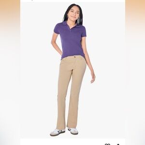 Aeropostale Classic Twill Uniform Pants size 2 Short